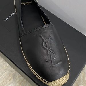 Authentic YSL Saint Laurent Espadrilles Flats